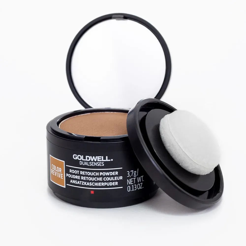 Goldwell Haarverdichtung|Dualsenses Color Revive Ansatzpuder Mittel- bis Dunkelblond 3,7 g
