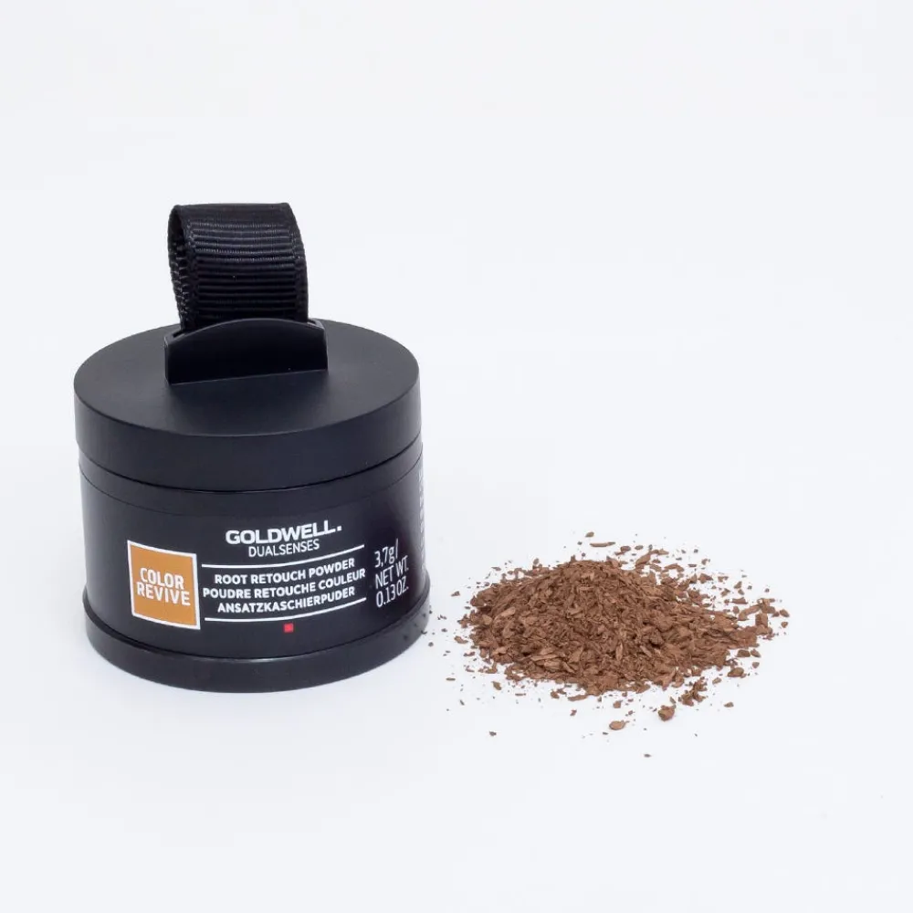 Goldwell Haarverdichtung|Dualsenses Color Revive Ansatzpuder Mittel- bis Dunkelblond 3,7 g
