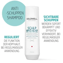 Goldwell Hagel Nature| Shampoo|Dualsenses Scalp Specialist Anti-Dandruff Shampoo 250 ml