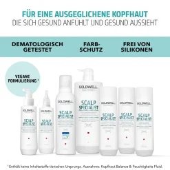 Goldwell Hagel Nature| Shampoo|Dualsenses Scalp Specialist Anti-Dandruff Shampoo 250 ml