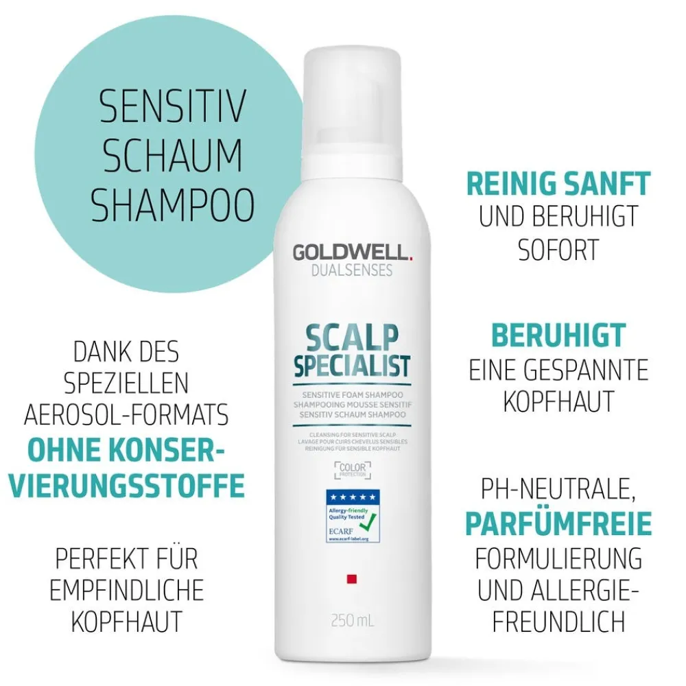 Dualsenses Scalp Specialist Sensitiv Foam Shampoo 250 ml-Goldwell Clearance