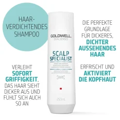 Goldwell Hagel Nature| Shampoo|Dualsenses Scalp Specialist Densifying Shampoo 250 ml