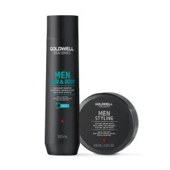 Goldwell Styling-Gel & Creme|Shampoo^For Men Pflegeset