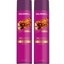 Goldwell Haarspray & Haarlack^Sprühgold Haarspray Bundle 2 x 600 ml