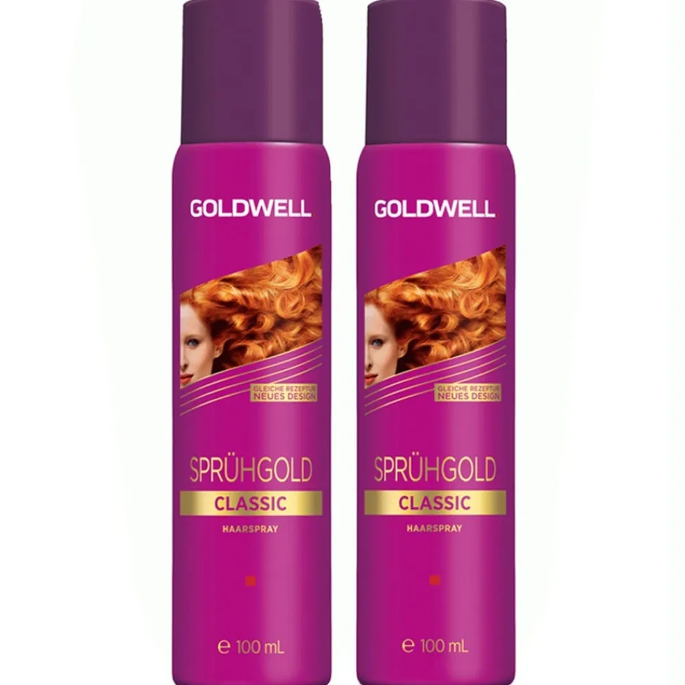 Goldwell Reisegrößen| Haarspray & Haarlack|Sprühgold Haarspray Bundle 2 x 100 ml