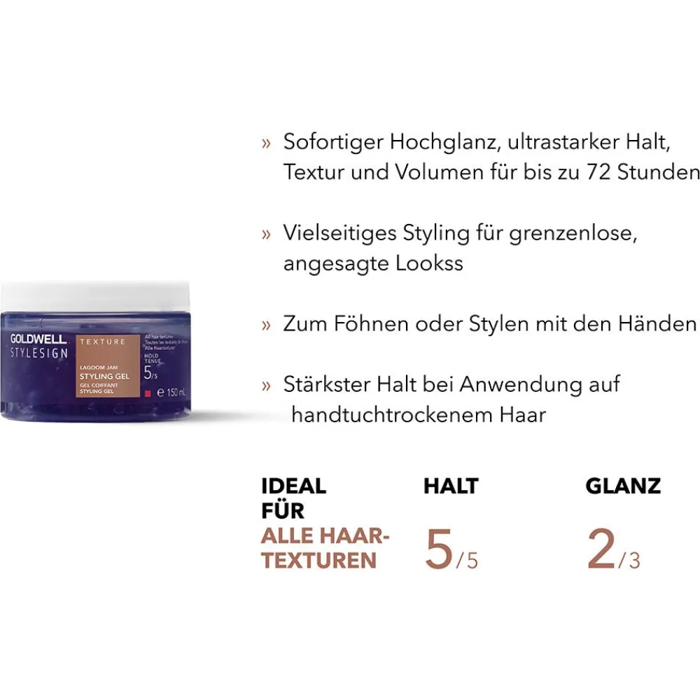 Goldwell Styling-Gel & Creme^Stylesign Texture Lagoom Jam Styling Gel 150 ml