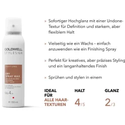 Goldwell Haarspray & Haarlack^Stylesign Texture Trockenes Spray-Wachs 150 ml