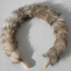 Faux Fur Headband Lynx-Great Lengths Online