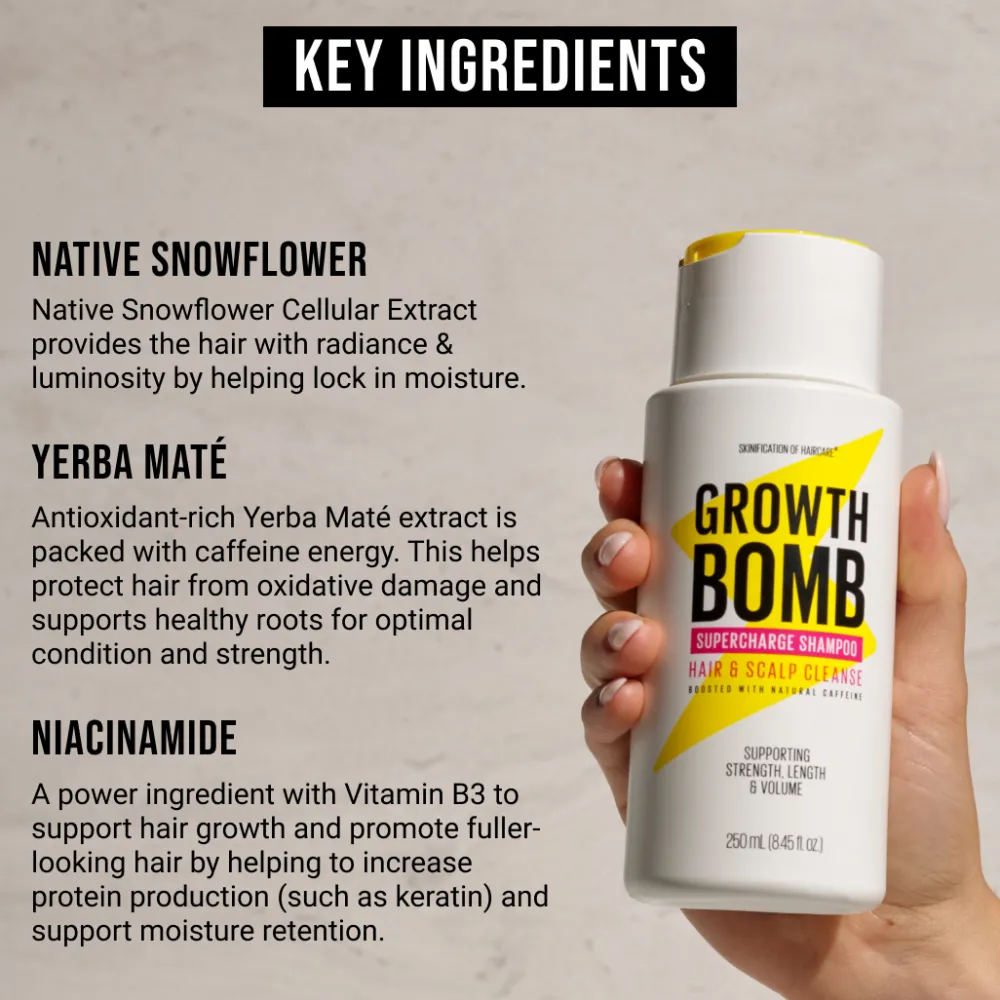 Hair Growth Shampoo 250 ml-Growth Bomb Online