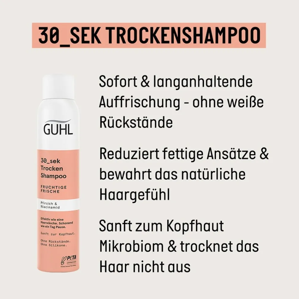 Guhl Hagel Nature^30_Sekunden Trockenshampoo Fruchtige Frische 200 ml