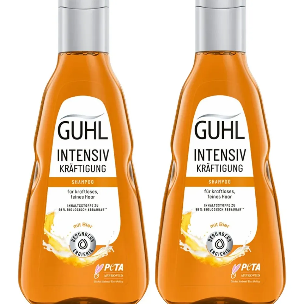 Guhl Hagel Nature| Shampoo|Intensiv Kräftigung Shampoo Bundle 2 x 250 ml