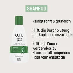 Guhl Kopfhautpflege|Hagel Nature|Kraft & Fülle Shampoo 250 ml