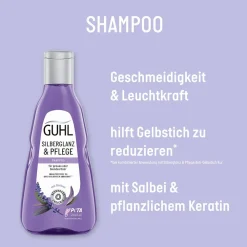 Guhl Shampoo|Silberglanz & Pflege Shampoo 250 ml