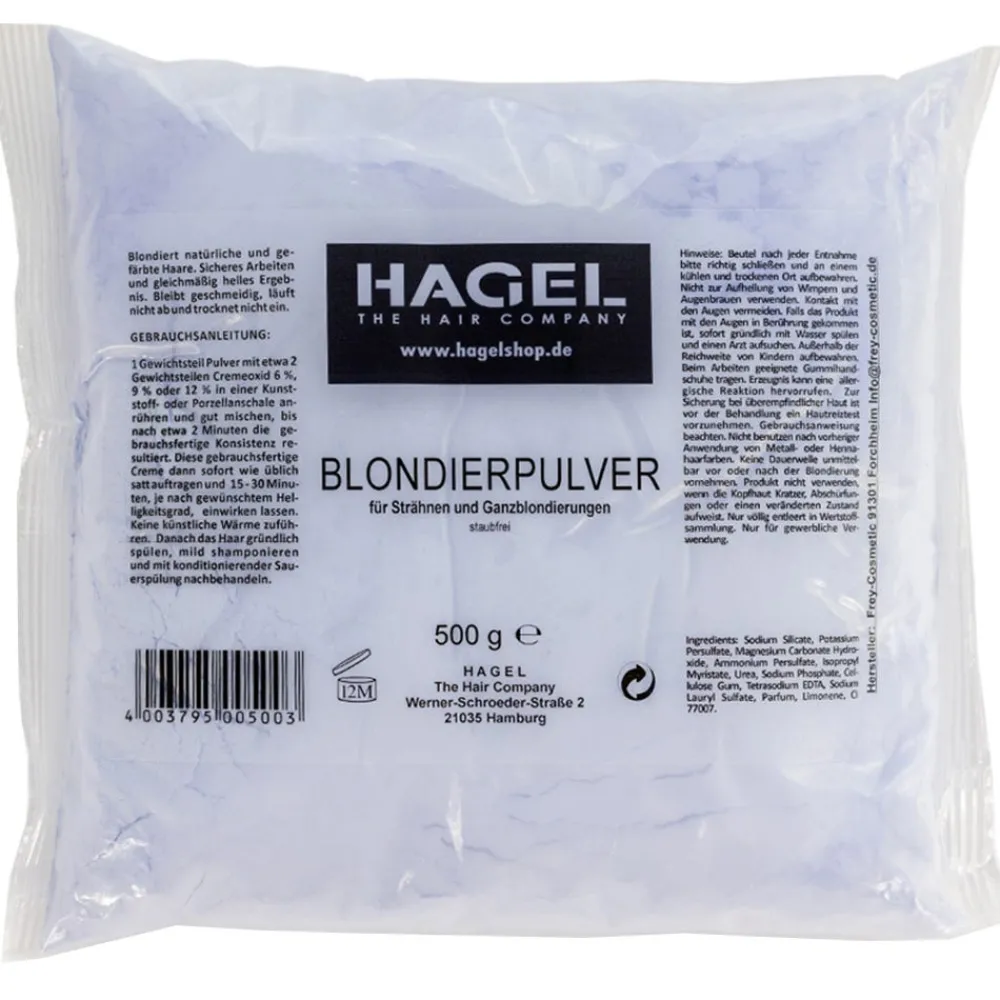 HAGEL Haarfarbe|Blondierung|Blondierpulver 500 g