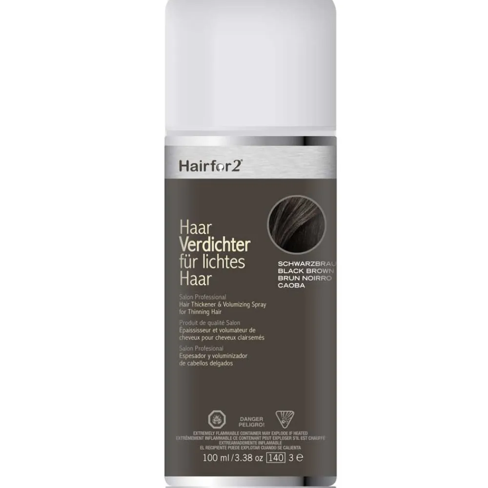 Haarauffüller Schwarzbraun 100 ml-Hairfor2 Clearance