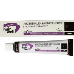 Hairwell Augenbrauen- & Wimpernfarbe^Augenbrauen- und Wimpernfarbe Nr. 3 Braun 20 ml