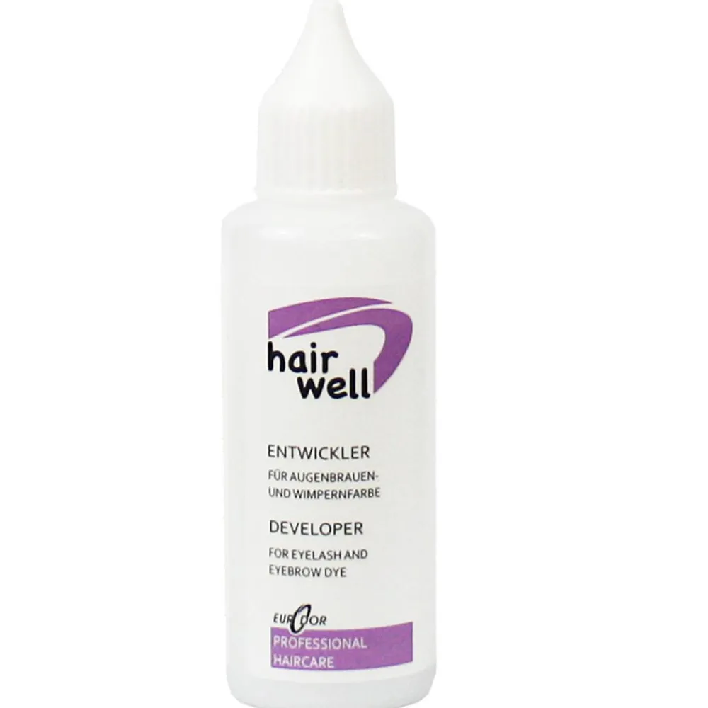 Hairwell Augenbrauen- & Wimpernfarbe|Entwickler für Augenbrauen- und Wimpernfarbe 50 ml