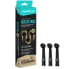 Happybrush Zahnpflege|Aufsteckbürsten Eco R2 All Black