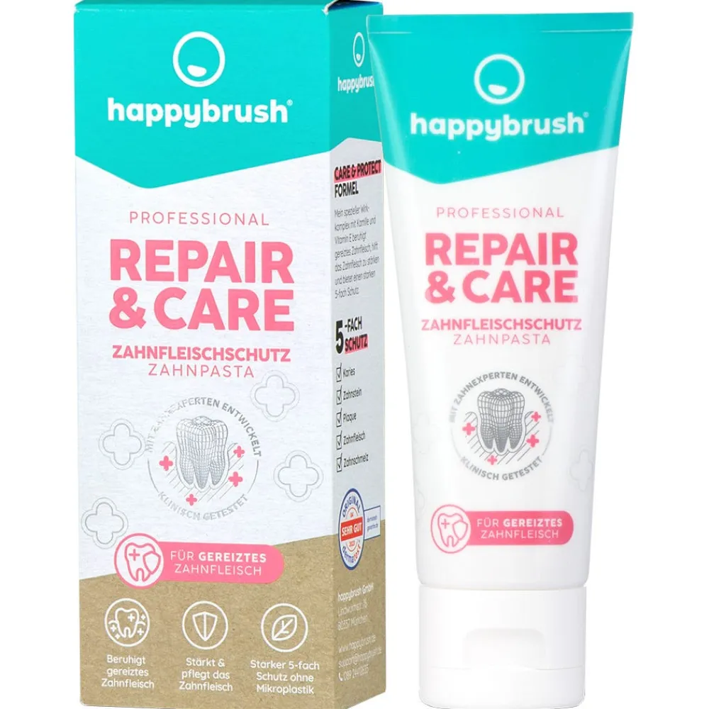 Repair & Care Zahnpasta 75 ml-Happybrush Hot