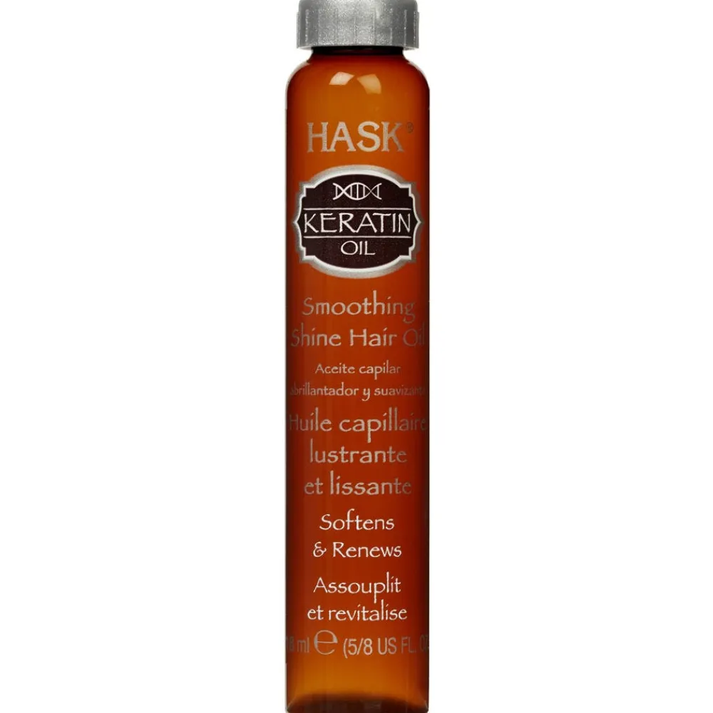 HASK Haaröle^Keratin Protein Smoothing Shine Oil Vial 18 ml