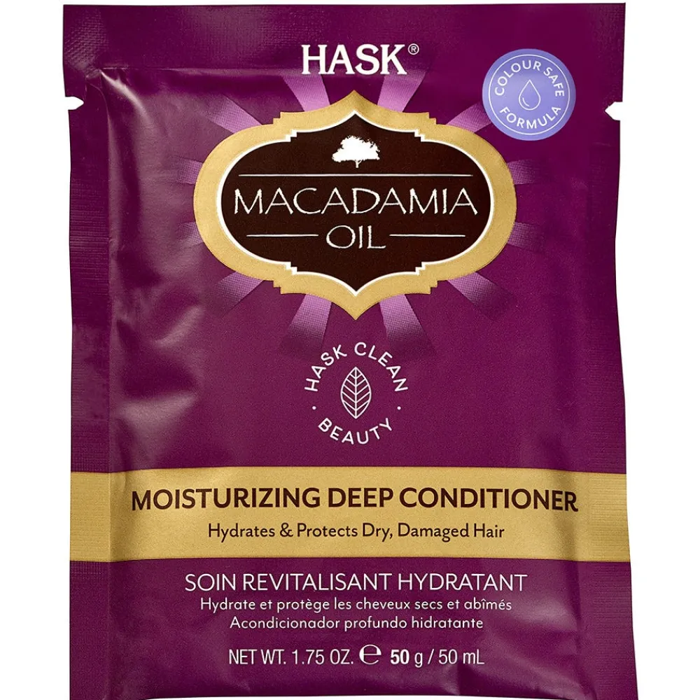 HASK Haaröle|Macadamia Oil Moisturizing Conditioner Sachet 50 ml