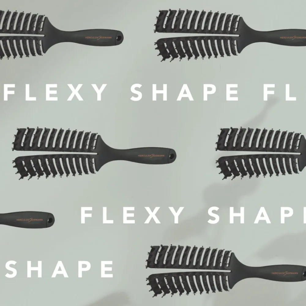 Hercules Sägemann Kämme & Bürsten|Bürste|Flexy Shape Schmal 9148