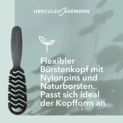 Hercules Sägemann Kämme & Bürsten|Bürste|Flexy Shape Schmal 9148