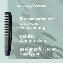 Hercules Sägemann Kämme & Bürsten|Kämme|Meisterkamm Styling 623-394, 6“
