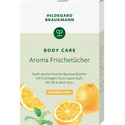 Body Care Aroma Frischetücher Orange Mint 10er-Hildegard Braukmann Clearance