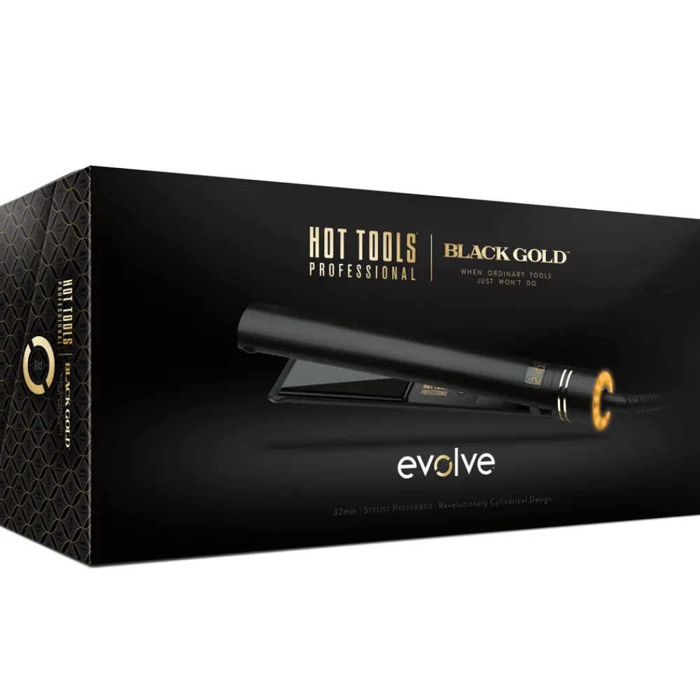 Hot Tools Glätteisen|Glätteisen^Professional Black Gold Evolve 32 mm