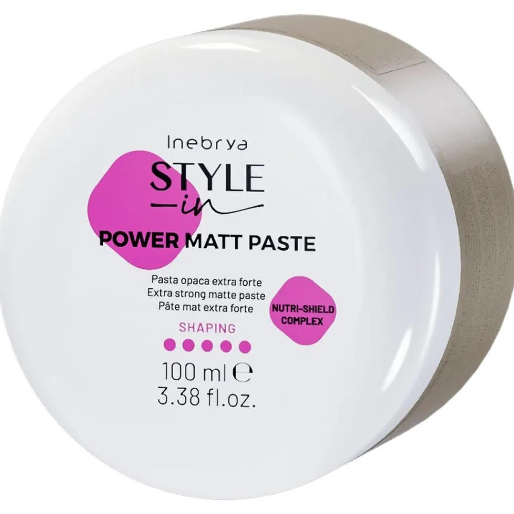 Inebrya Pomade & Wachs^Style-In Power Matte Paste 100 ml
