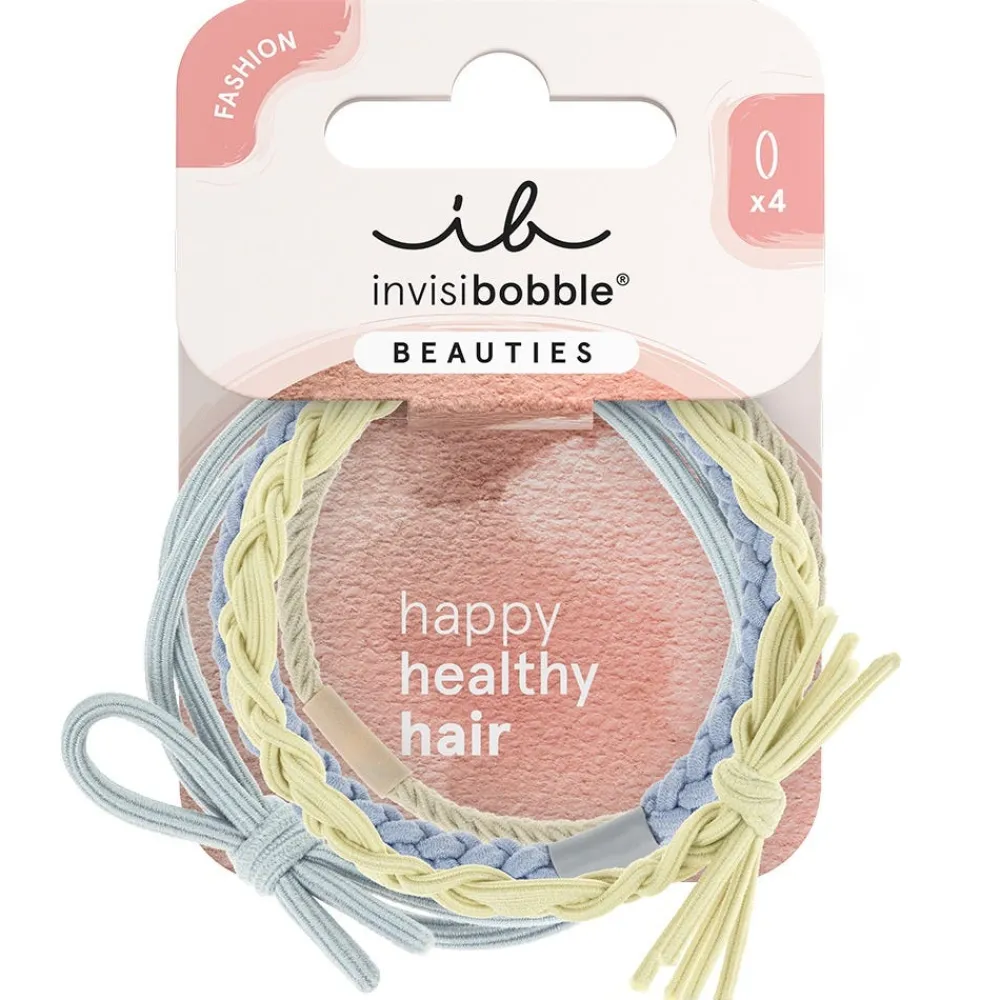 BEAUTIES Bebe Blue 4 Stück-Invisibobble Hot