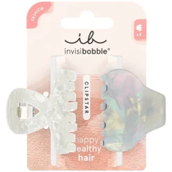 CLIPSTAR M Pearly Frost 2 Stück-Invisibobble Clearance