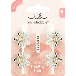 CLIPSTAR S Pearly Flower 4 Stück-Invisibobble Discount