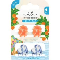 CLIPSTAR S SIC Mediterranean Mini 4 Stück-Invisibobble