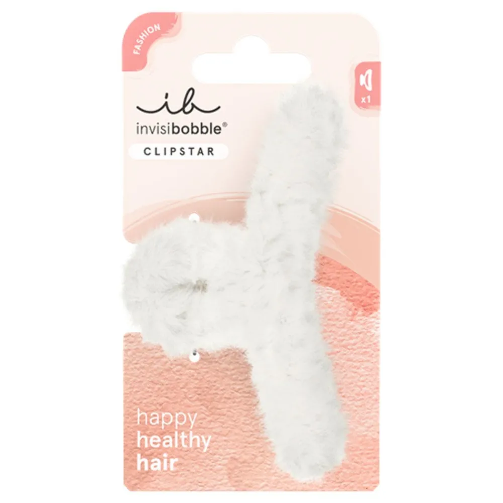 Invisibobble Haarschmuck|CLIPSTAR Cozy Fluff M