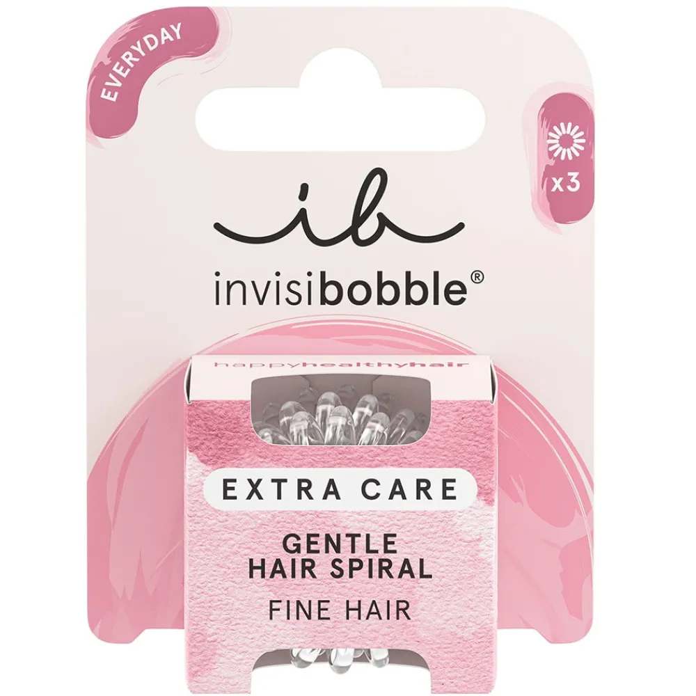 Invisibobble Haarschmuck|Extra Care Crystal Clear 3 Stück