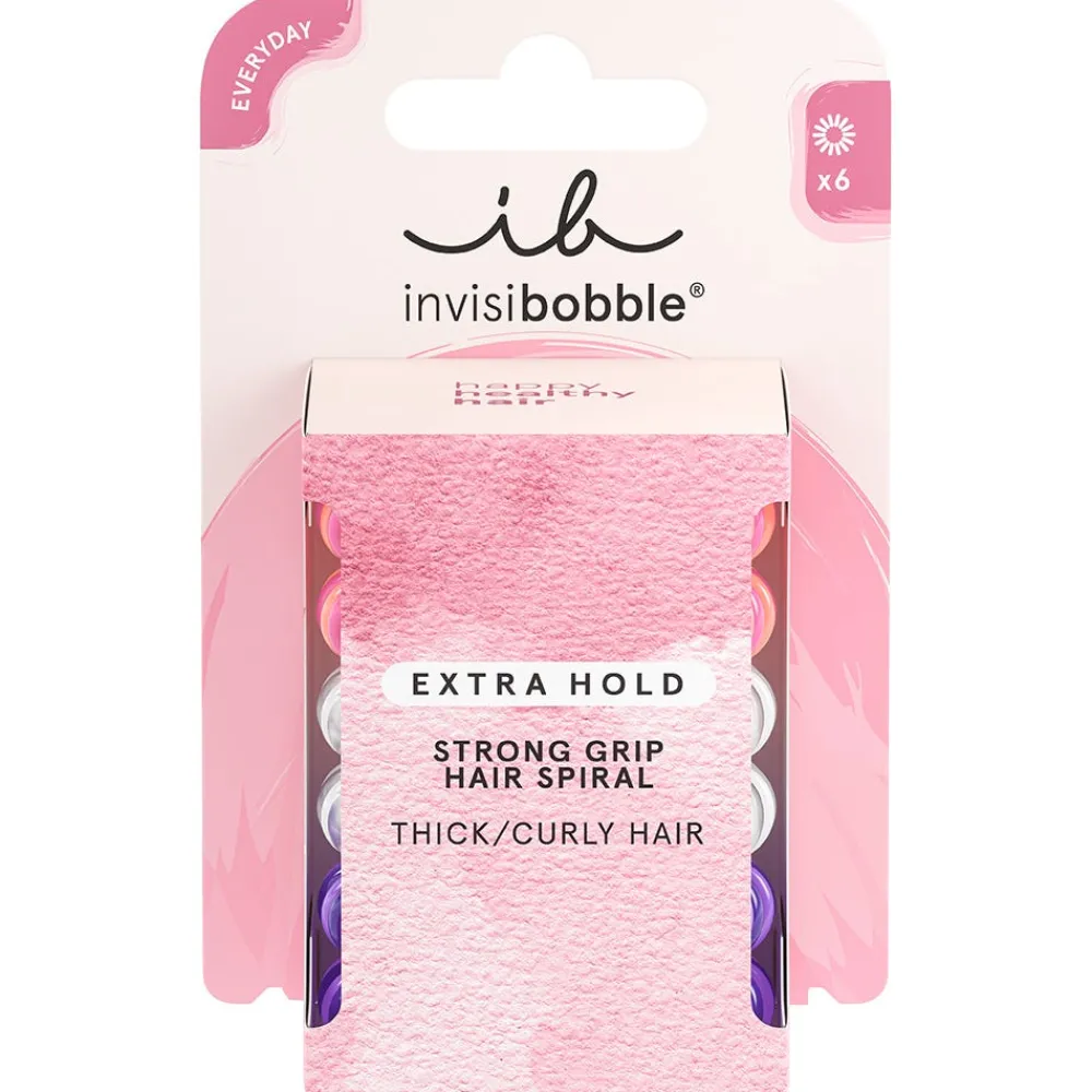 Invisibobble Haarschmuck|EXTRA HOLD Twirl Boss 6 Stück
