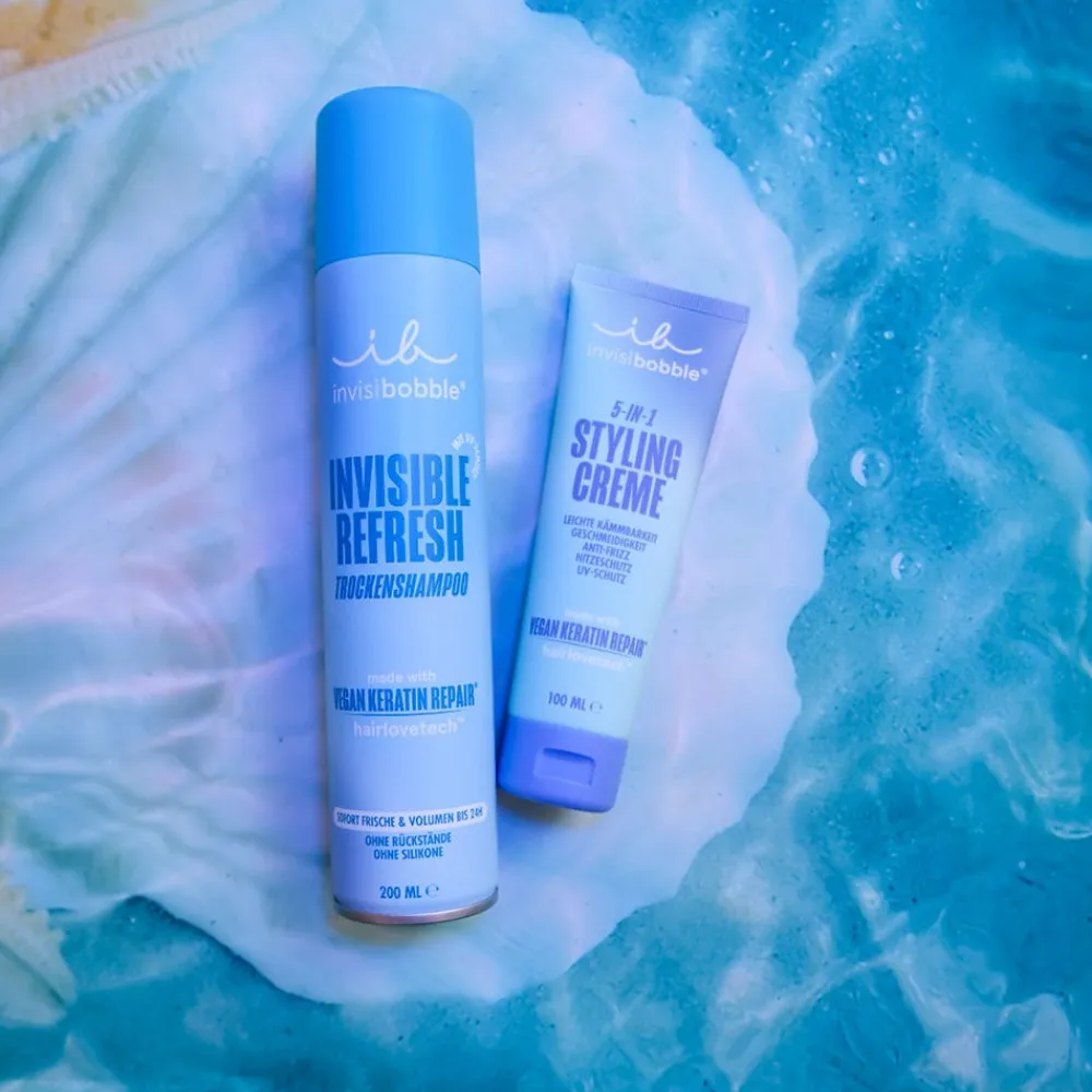 Invisibobble Reisegrößen| Styling-Gel & Creme|Hair Styling 5 in 1 Styling Creme 100 ml