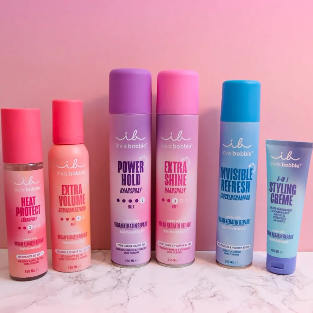 Invisibobble Reisegrößen| Styling-Gel & Creme|Hair Styling 5 in 1 Styling Creme 100 ml