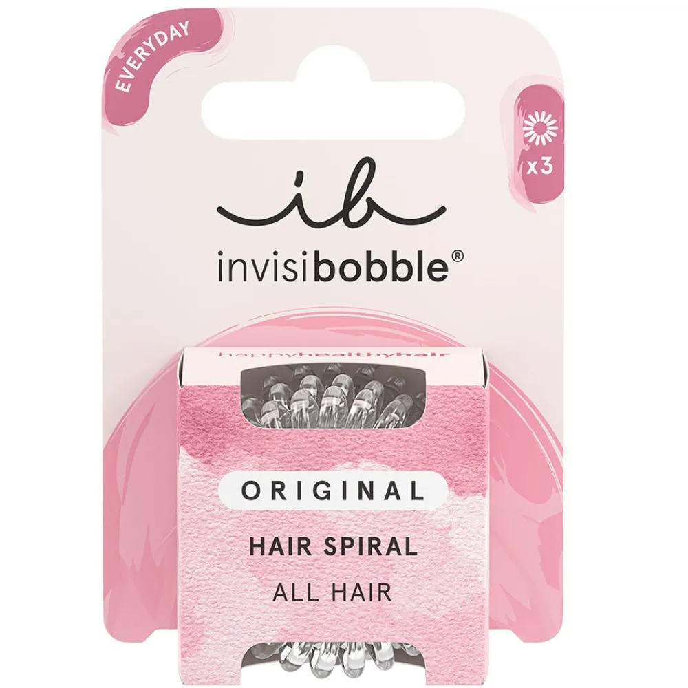 Invisibobble Haarschmuck^Original Crystal Clear 3 Stück