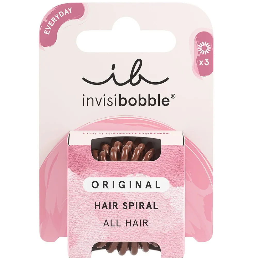 Invisibobble Haarschmuck|Original Pretzel Brown 3 Stück