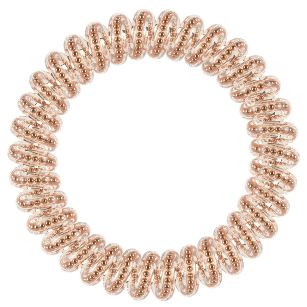 Invisibobble Haarschmuck^Slim Of Bronze and Beads 3 Stück