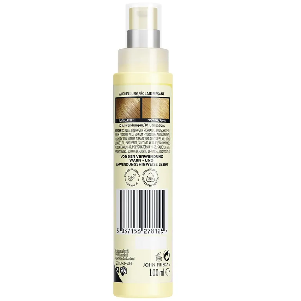John Frieda Haarspray & Haarlack^FRIZZ EASE Go Blonder Stufenweise Blond Aufhellungsspray 100 ml
