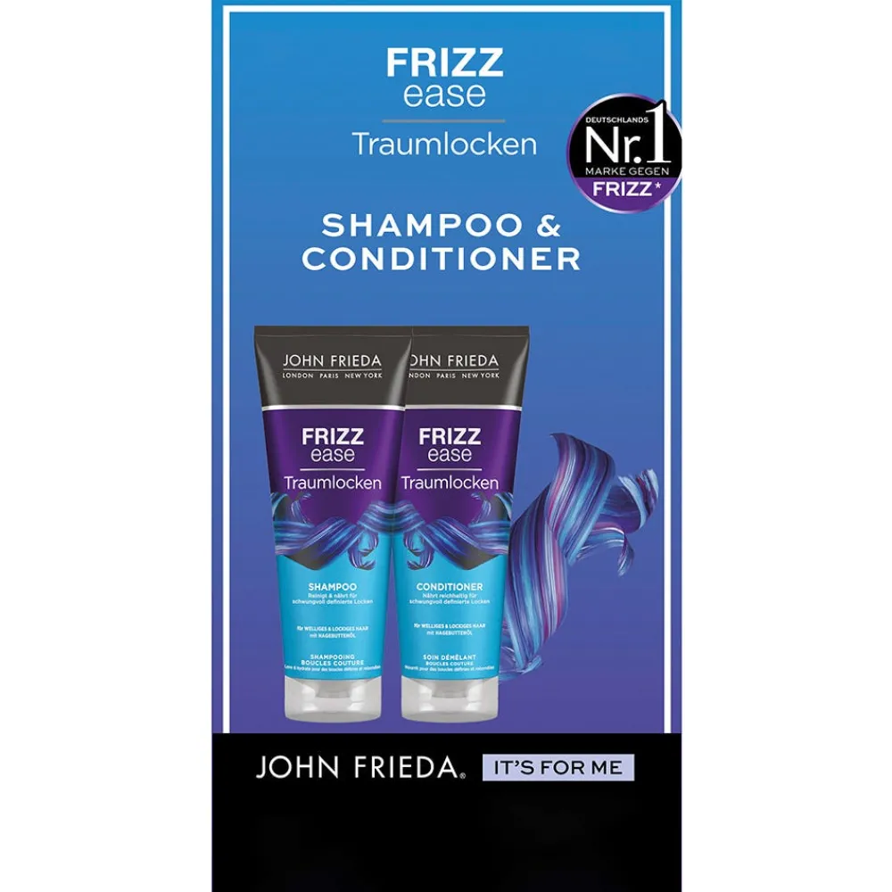John Frieda Conditioner| Shampoo|Frizz Ease Traumlocken Shampoo + Condi