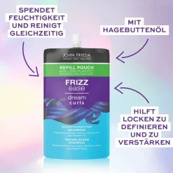 Frizz Ease Traumlocken Shampoo - Nachfüllbeutel 500 ml-John Frieda Outlet