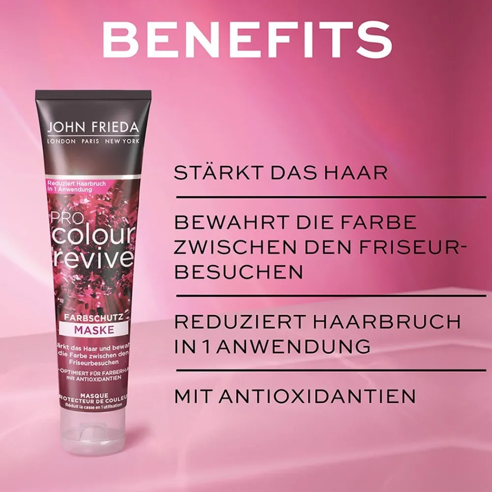John Frieda Haarkur|Pro Colour Revive Farbschutz Mask 150 ml