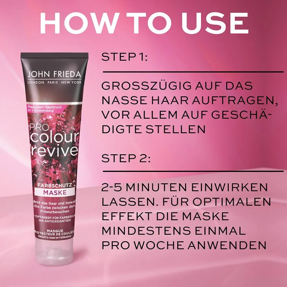 John Frieda Haarkur|Pro Colour Revive Farbschutz Mask 150 ml
