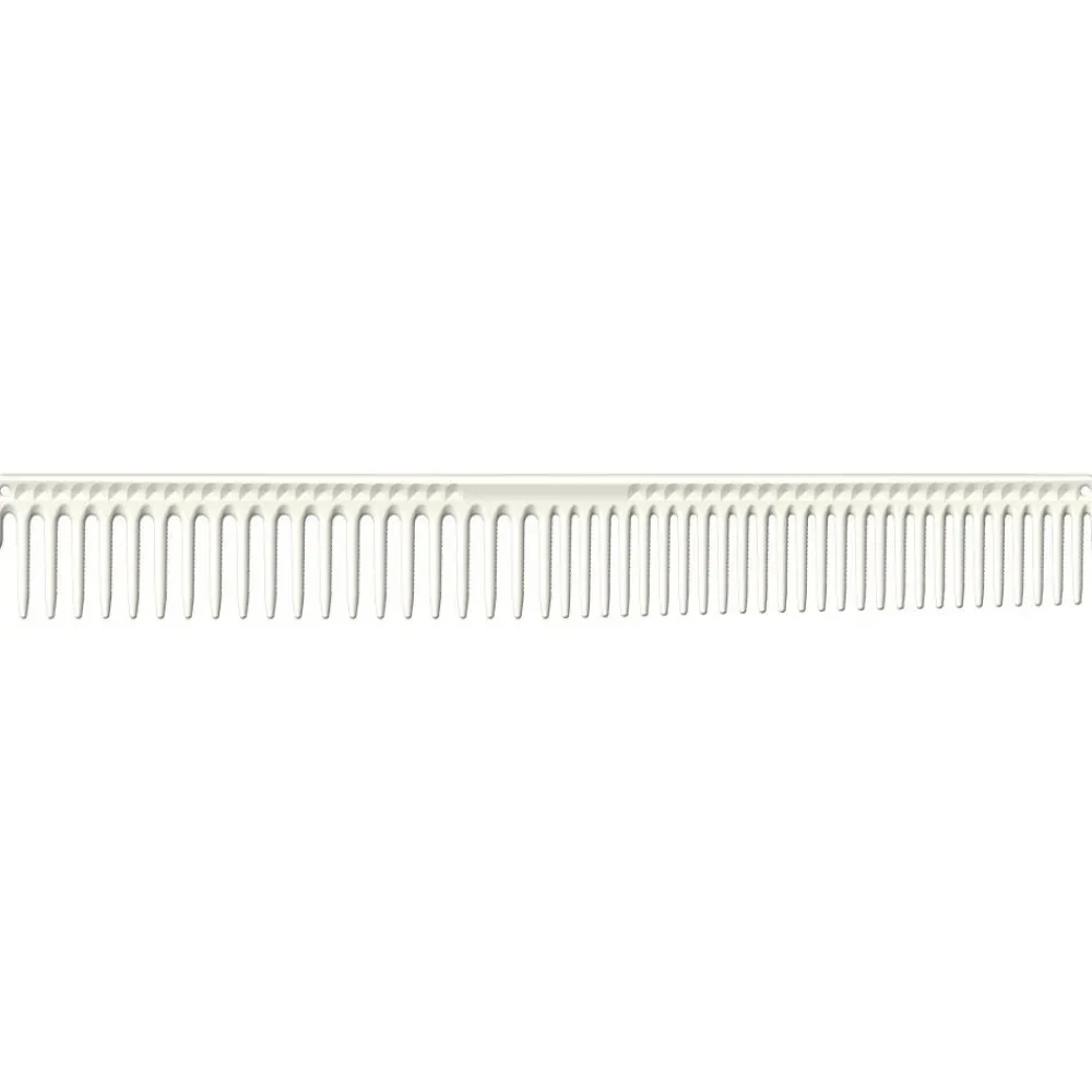 Long Round Tooth Cutting Comb 9" white-JRL Professional New