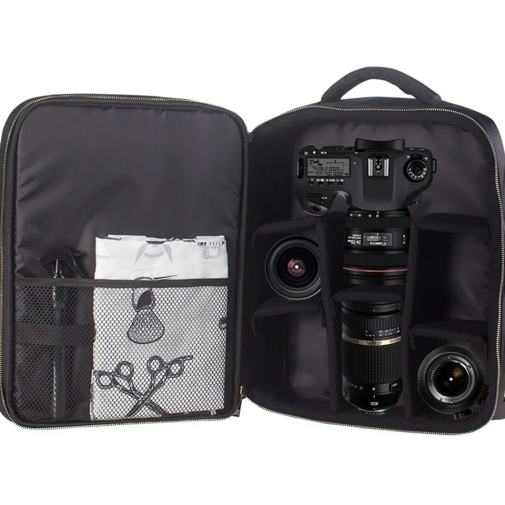 JRL Professional Werkzeugkoffer|Premium Backpack Schwarz/Gold